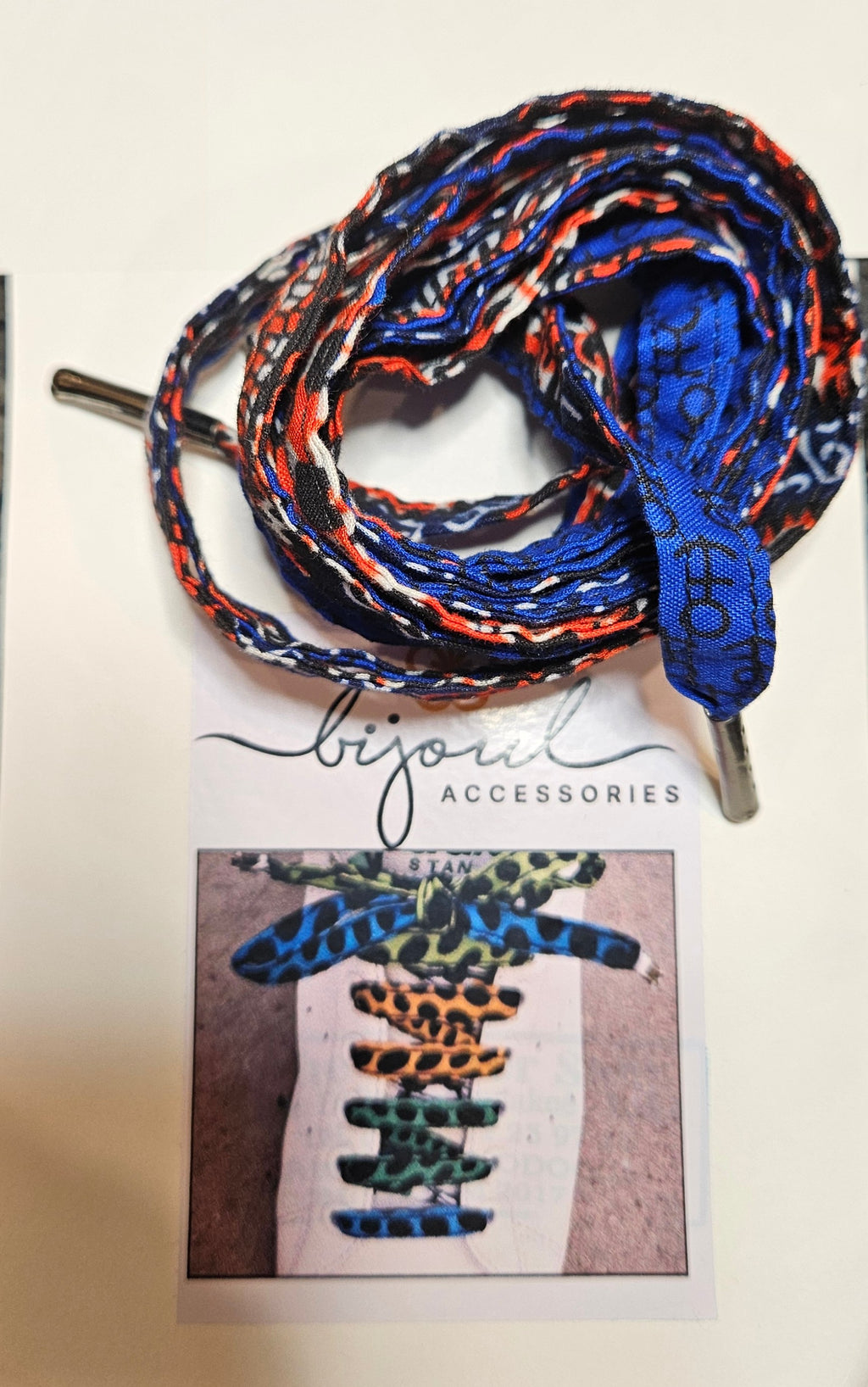 Heritage Print Shoelaces – Ankara Inspired