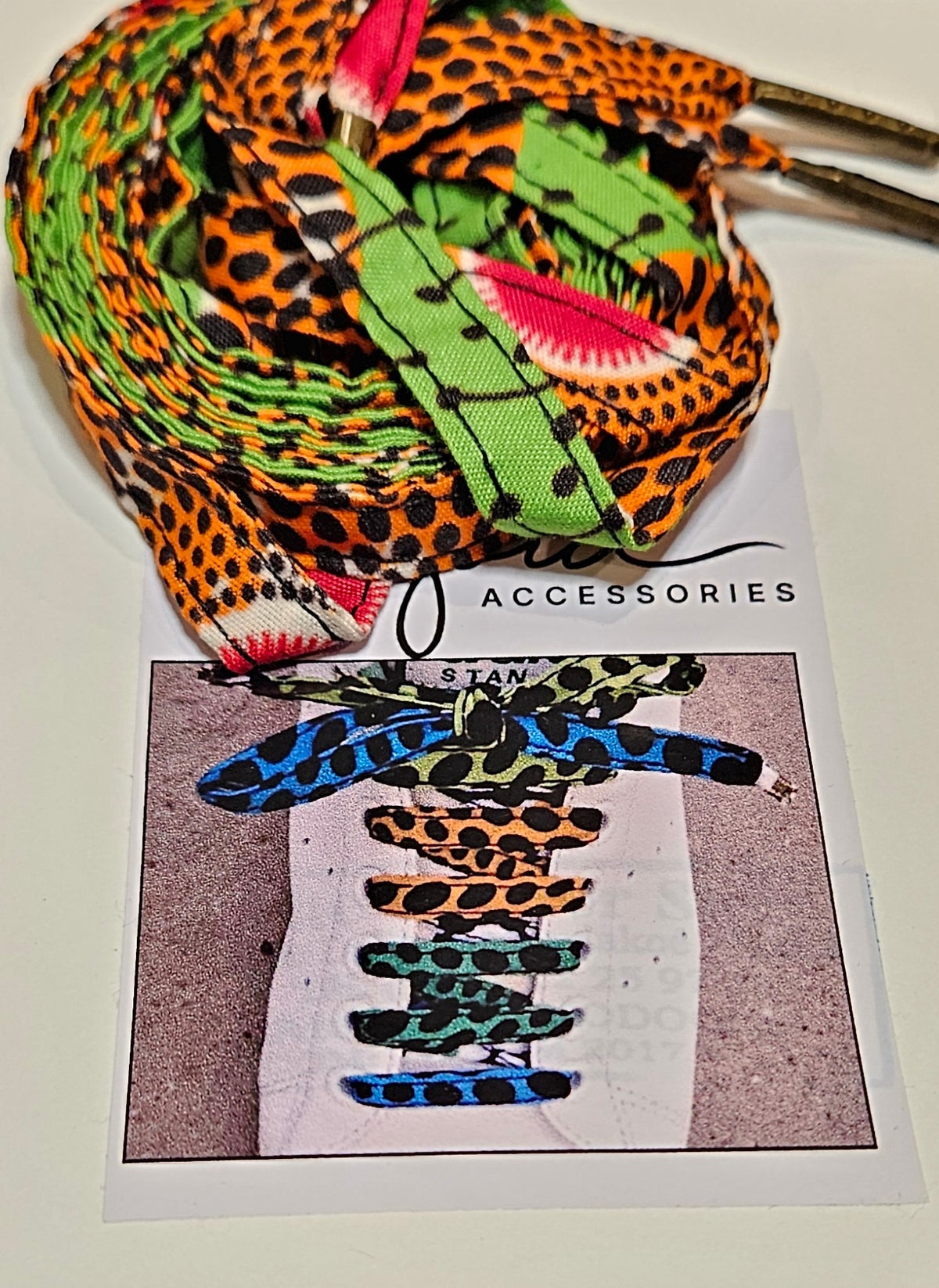 Heritage Print Shoelaces – Ankara Inspired