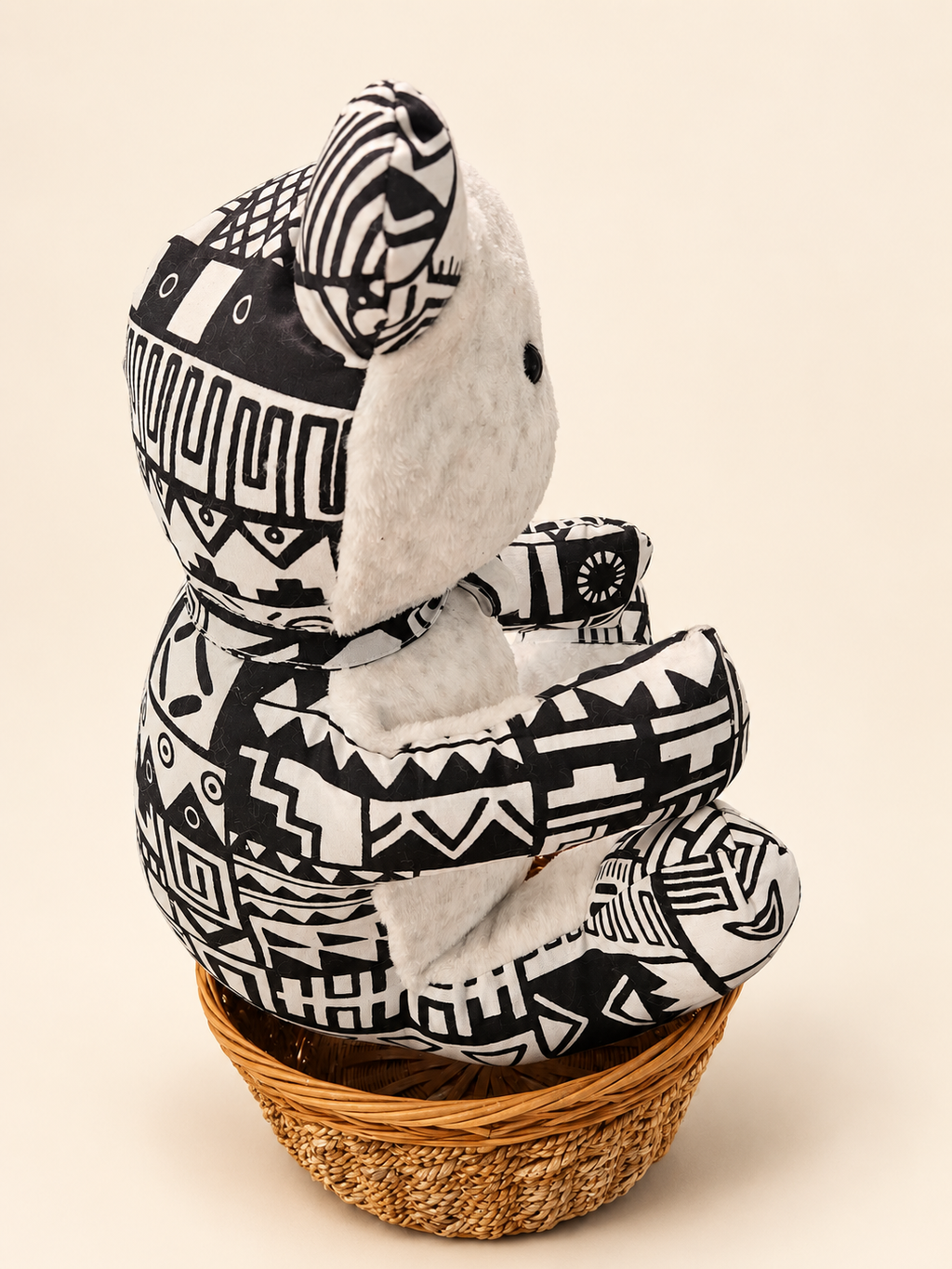 Milo Black & White Heritage Teddy Bear