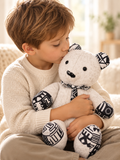 Milo Black & White Heritage Teddy Bear