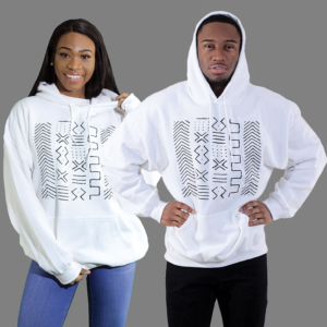 Tony Mud cloth print hoodie