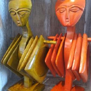Akuaba coaster set
