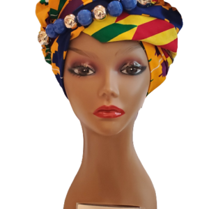 AWA beaded headwrap