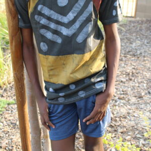 YAW tie dye shirt