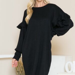Oversized sweater dress