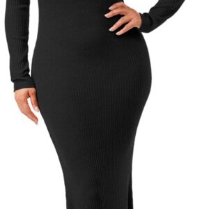Aya black cotton blend dress by Bijoul Creatives